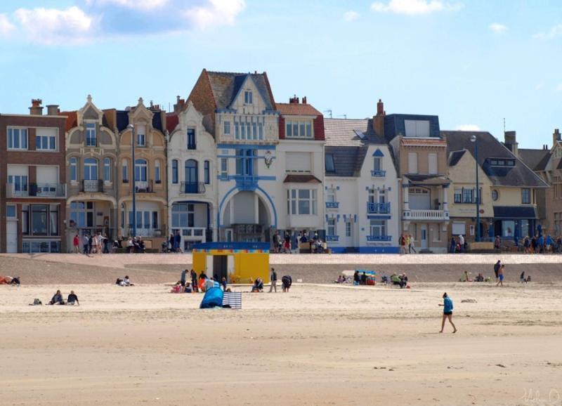 Apt 6 Pers. Duplex Vue Mer Avec Charme De L'Ancien Bray-Dunes Exterior foto